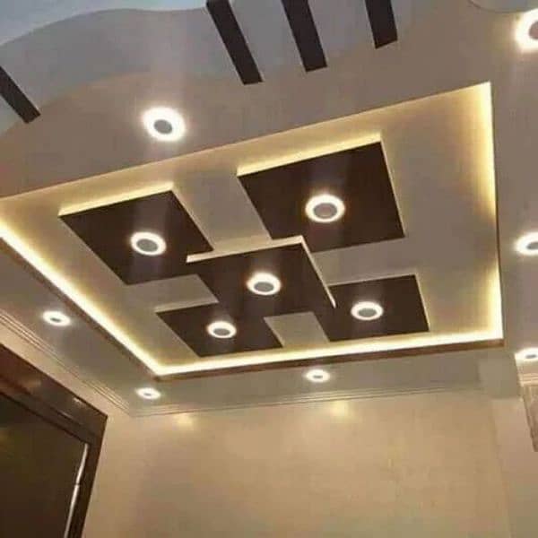 CNC partition,mdf hdf work,gypsum false ceiling,POP,pvc,wooden work 10