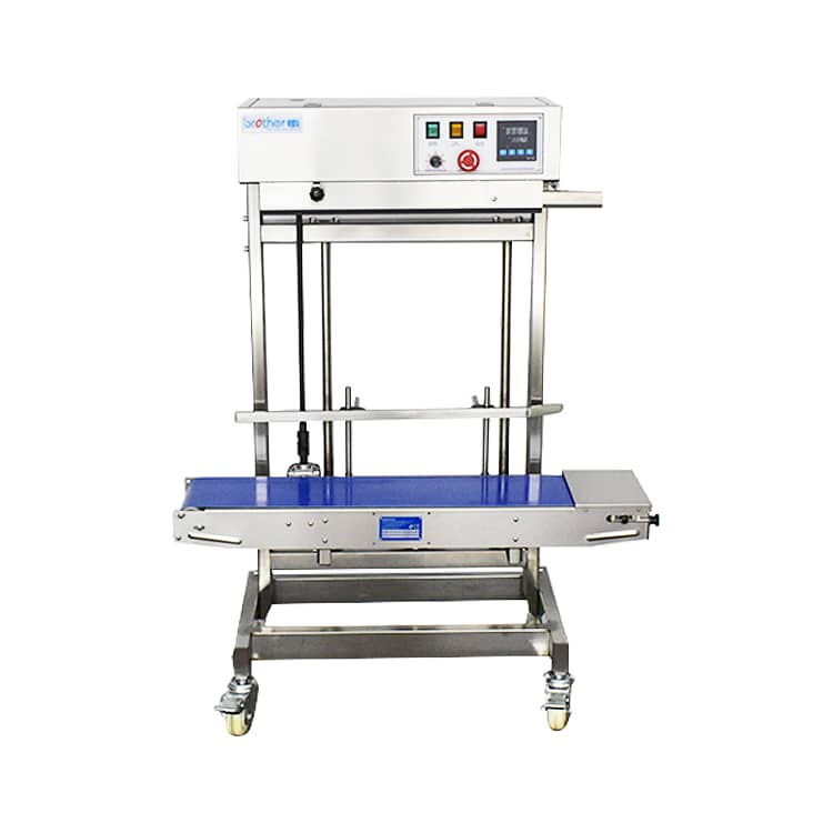 Vertical Continuous Band Sealer: Plastic bags sealing machines heavy 0