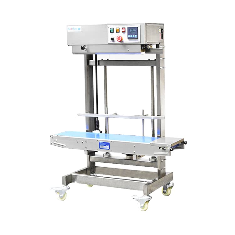 Vertical Continuous Band Sealer: Plastic bags sealing machines heavy 1