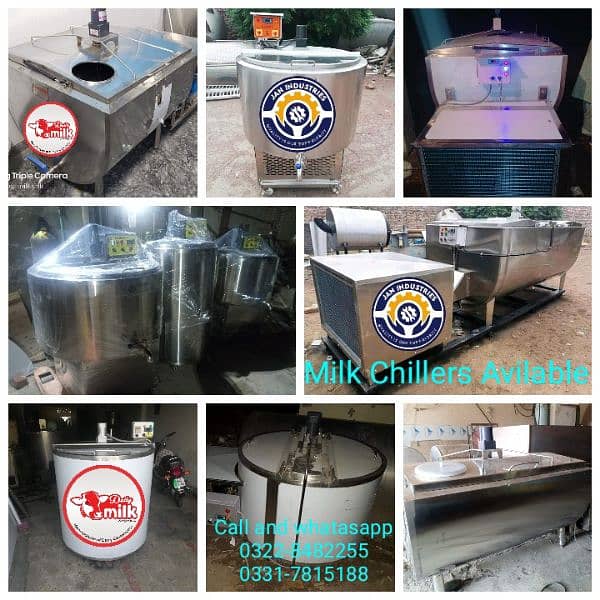 milking machine/dairy farming machine/dairy milk chiller cows buffalo 3