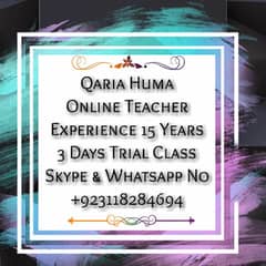 Online teachers available
