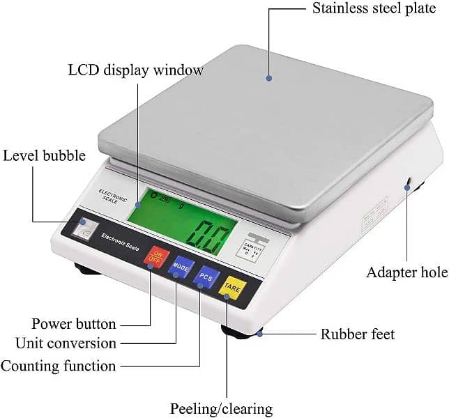 High Precision Digital Accurate Analytical Electronic Balance 0