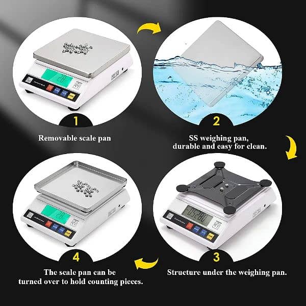 High Precision Digital Accurate Analytical Electronic Balance 9