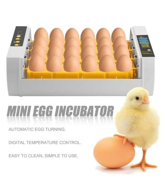 24 eggs automatic incubator machine 2