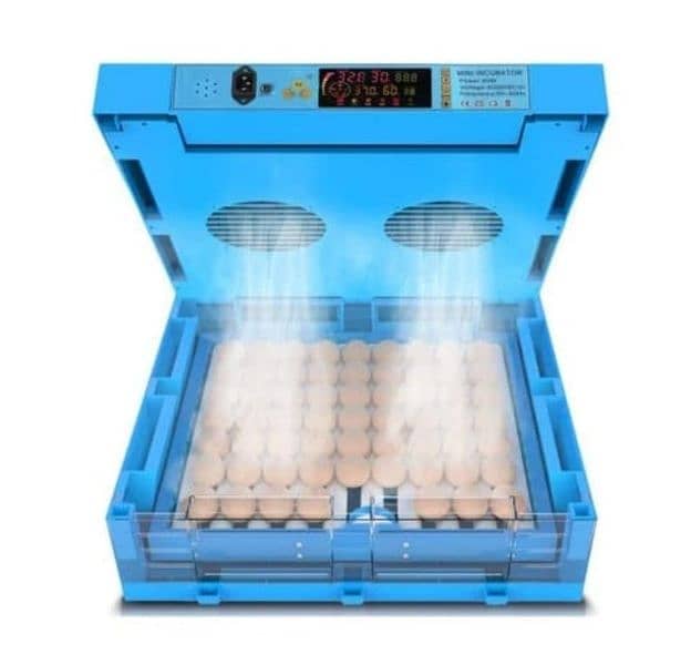 64 eggs intelligent fully automatic incubator dual power 3