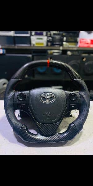 Grandi+Altis+Gli Carbon Fiber multimedia steering 2