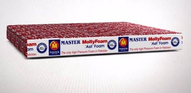 Master Molty Foam Matress king size 72×78 6 inch 
condation 7/10 2