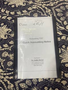 o level accounting notes 0