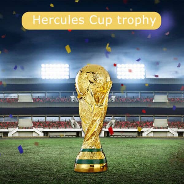 FOOTBALL FIFA WORLD CUP TROPHY GOLD 1
