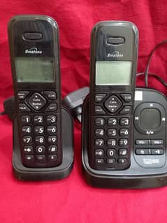 Twin Cordless phone  with wirless intercom