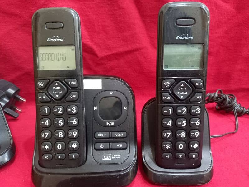 Twin Cordless phone  with wirless intercom 4