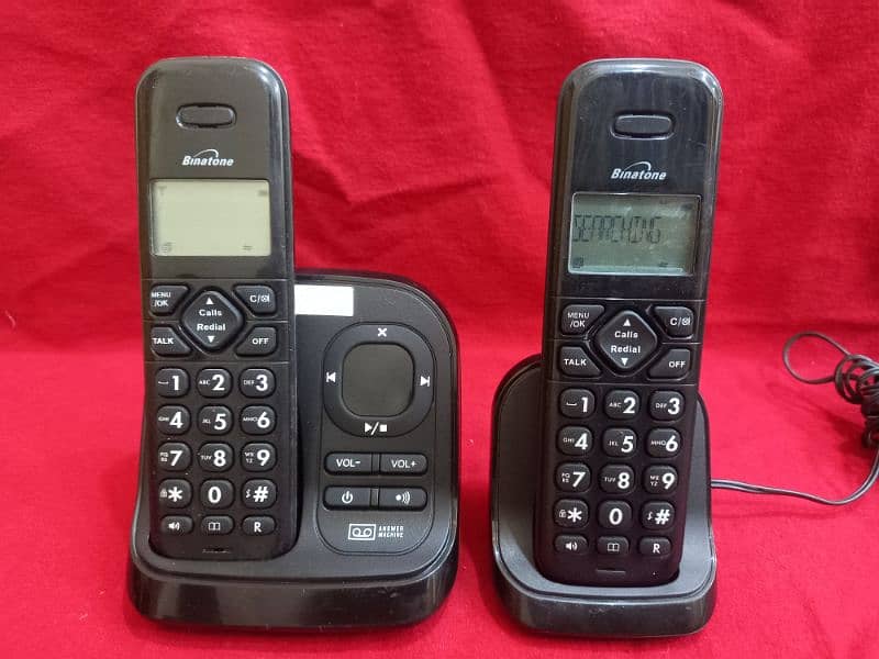 Twin Cordless phone  with wirless intercom 5