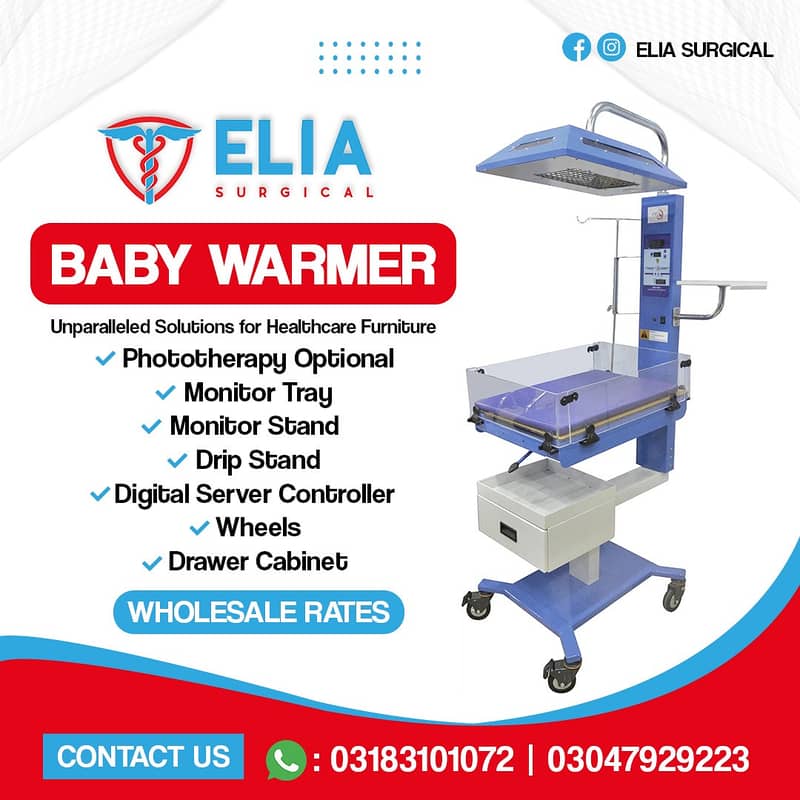 Infant Baby Warmer/Baby Incubator, Warmer, Phototherapy, monitor, 0