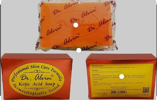 KOJIC ACID SOAP BY DR. ALVIN 100% ORIGINAL 4