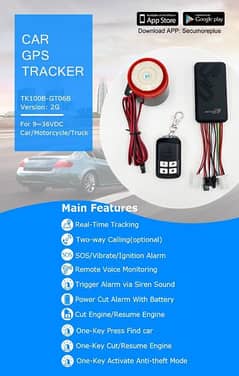 gps car and bike tracking system