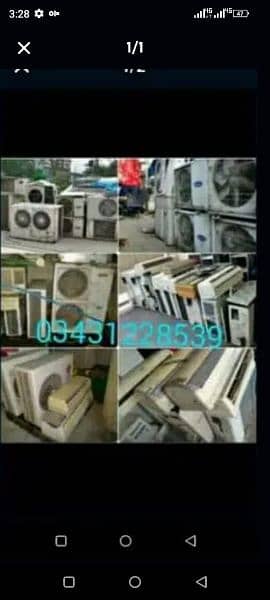 Apny purane AC/window AC/inverter/dead AC hmy sale kry 03431228539 0