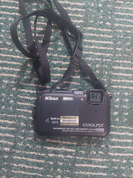 Nikon Coolpix Aw100 Gps underwater camera 3