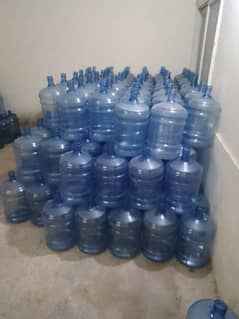 Used PC bottle 19 liter without print