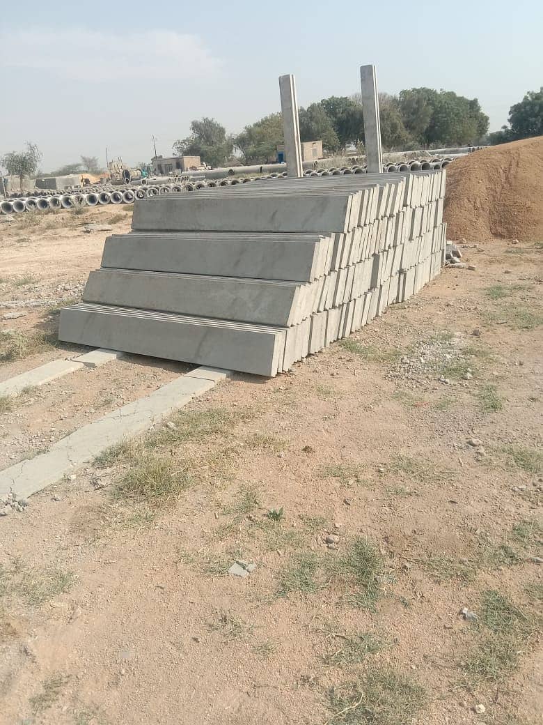 DR. crete(precast roof) Precast boundry Wall / 03212941485 4