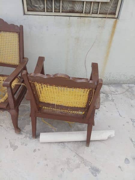 Wooden chairs 0
