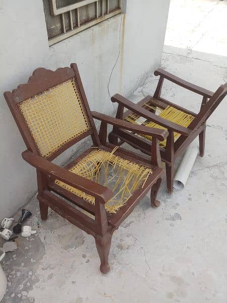 Wooden chairs 2