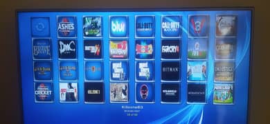 Ps3 slim 1000gb jailbreak with 90 plus games
