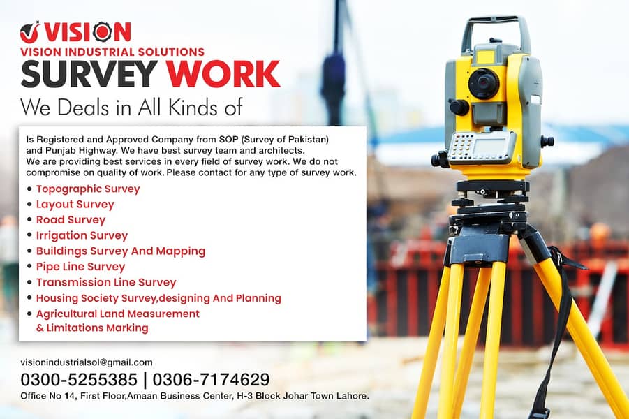 Topographic land survey,layout,town planing|total station|GPS&Drone 2