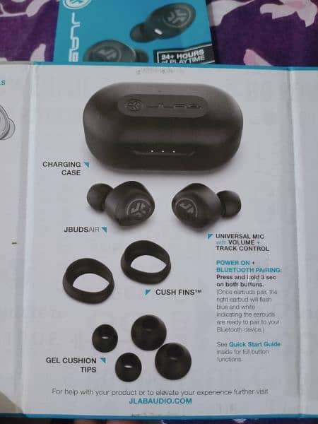 JLab JBuds Air True wireless Earbuds Original 3