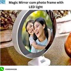 Magic Mirror Cum Photo Frames with LED light 0