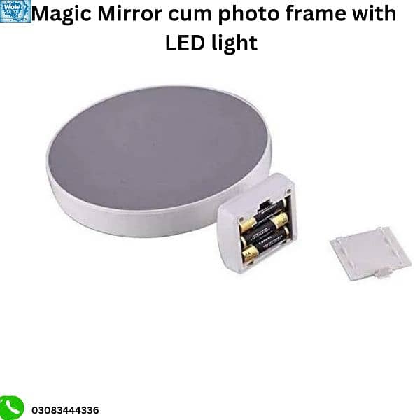 Magic Mirror Cum Photo Frames with LED light 1