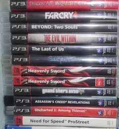 (QUETTA) PS3 ORIGINAL GAMES 24 CDS IN VERY FRESH CONDITION