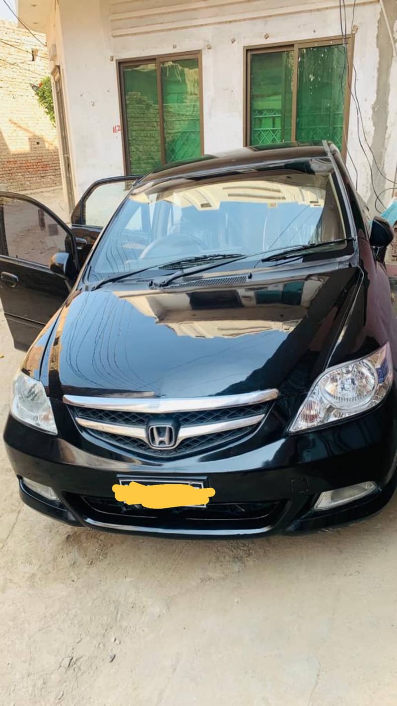 Honda city 2007 Model black colour lush condition available for sale 0