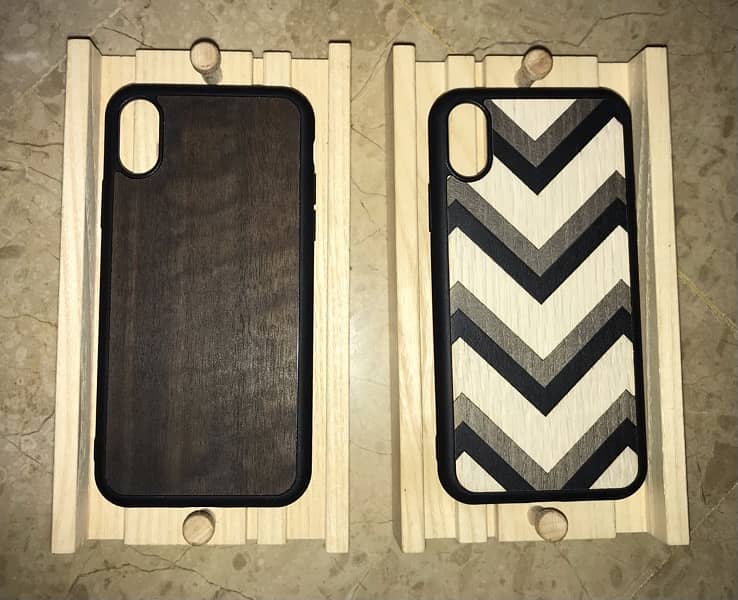 Iphone X Wood Case (Imported) WOOD’ D 1