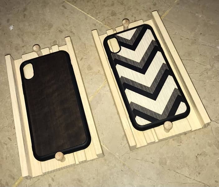 Iphone X Wood Case (Imported) WOOD’ D 2