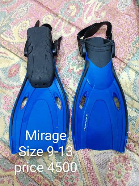 Diving Swimming Fins for Swimming Waikoa made in Malaysia 2