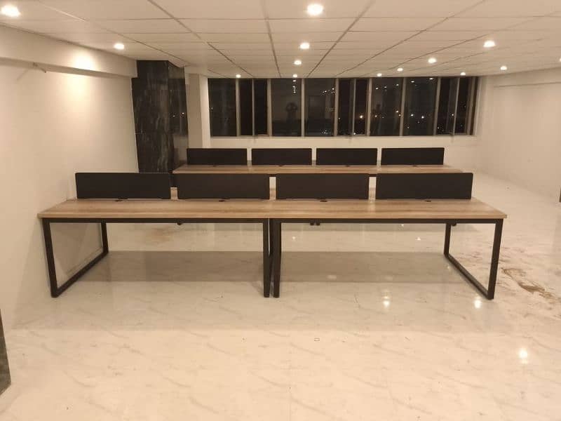 Workstations for 4 , 6 Or 8 Persons , Modern Aesthetic Workstations , 6