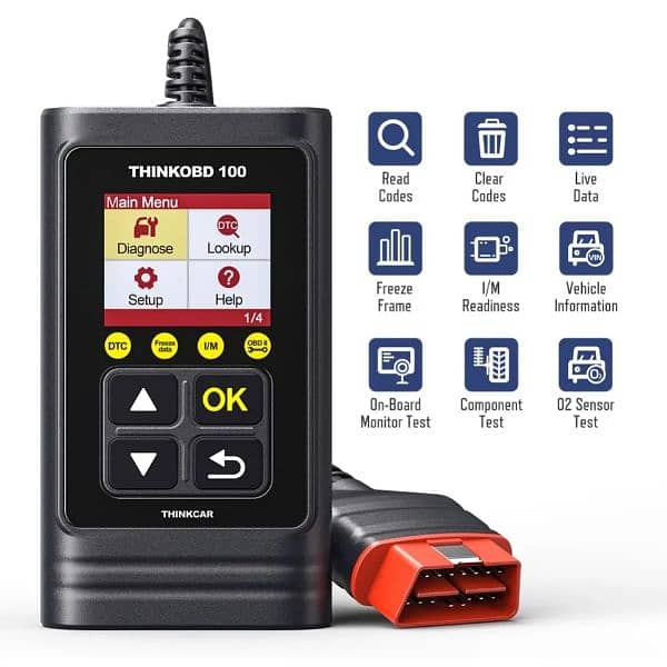 THINKTOOL THINKOBD 100 thinkcar obd 2 scanner ond scanner car code 0