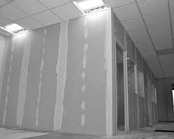 FALSE CEILING |  OFFICE PARTITION | GYPSUM BOARD & GLASS PARTITION 8