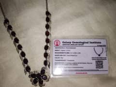Antique necklace for sale. recently verified from Lab too.