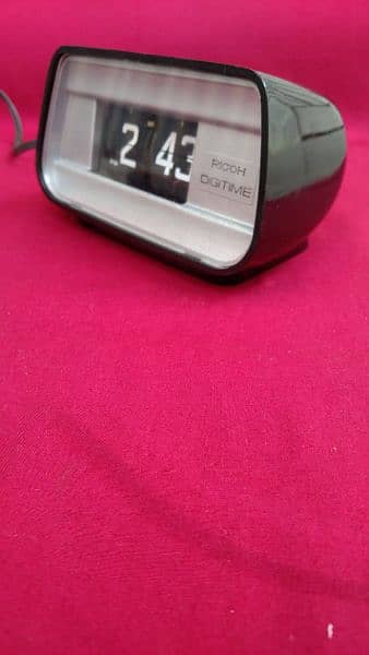 Vintage 1960s Ricoh Digitime Flip Clock 5