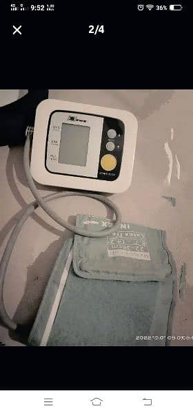 Zewa blood pressure monitor. 2