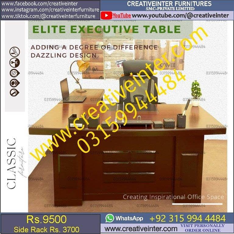 Office table Sofa gaming desk chair workstation laptop study meeting 3