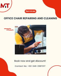 Office Chair & Office Sofa Repairing and Cleaning