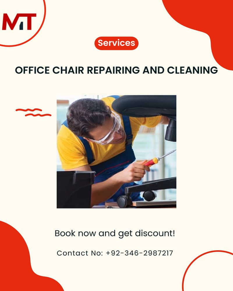 Chair Repairing & Office Sofa Repairing and Cleaning 0