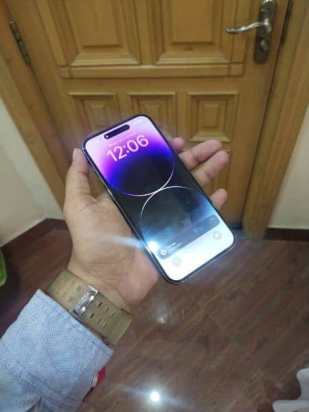 Iphone 14 pro Max deep purple 128gb factory unlock sim model 4