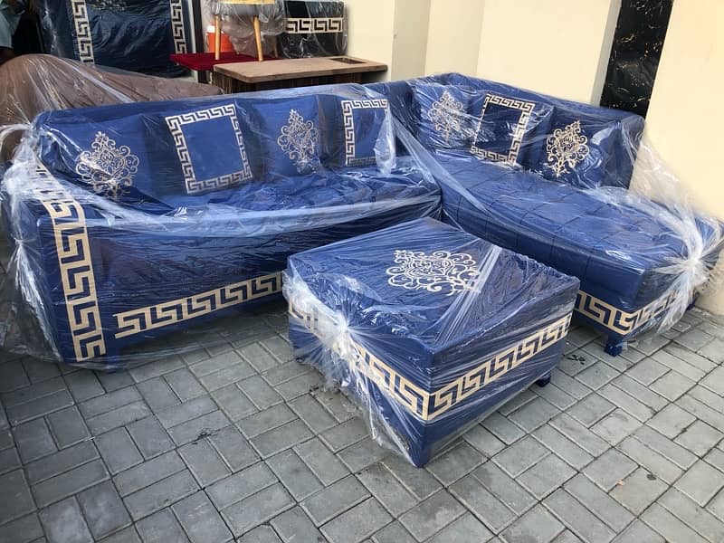 L shape sofa/sofa set/wooden sofa/sofa cum bed/6 seater sofa 17