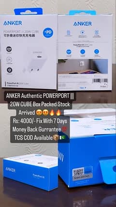 Anker Official 20W Cube Box Pack