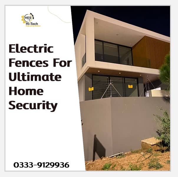 Electric security system / Security Electric Fence and Gate Motors 1