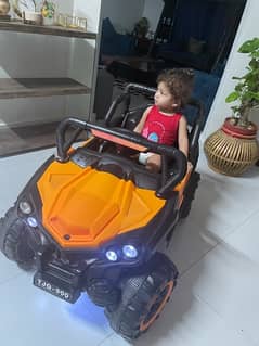 Kids Electric Jeep 4 x4 Remote and Self-Drive.