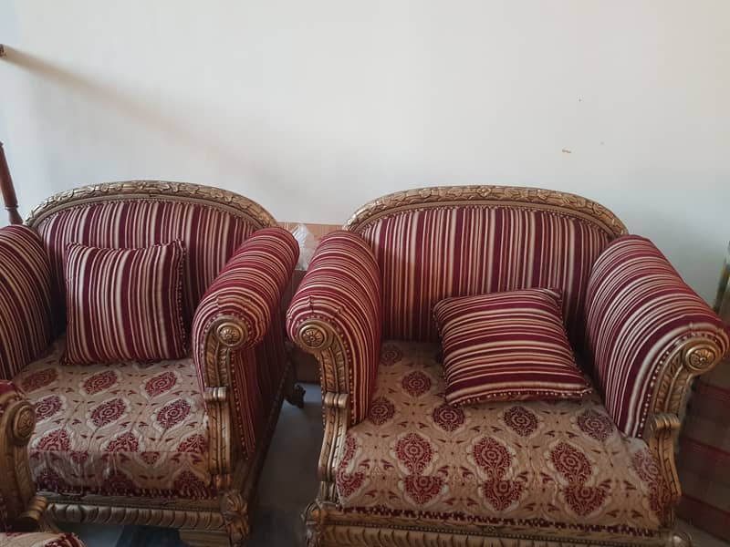 7 Seater Sofa sheesham wood 0